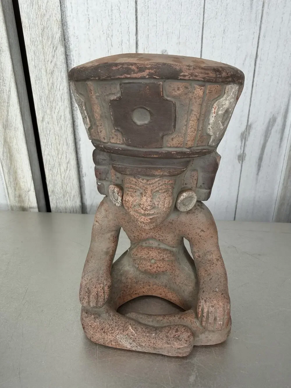 Huehueteotl Lord Of Fire Mexican Culture Home Decor Prehispanic Primitive Clay